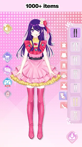 Vlinder Princess Dress up game  [МОД Все открыто] Screenshot 3