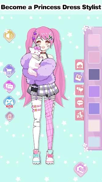 Vlinder Princess Dress up game  [МОД Все открыто] Screenshot 4