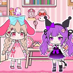 Скачать взлом YOYO Doll School life Dress up (ЙОЙО Лайф ворлд)  [МОД Все открыто] - стабильная версия apk на Андроид