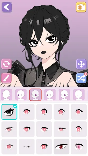 Vlinder Avatar Maker: dress up  [МОД Все открыто] Screenshot 5