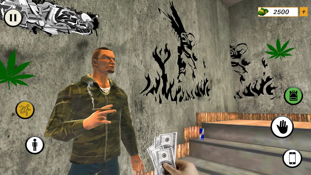 Drug Mafia 3d Weed Mafia Games  [МОД Mega Pack] Screenshot 2