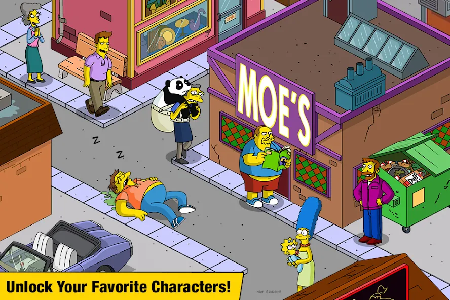 The Simpsons™:  Tapped Out (Зе Симпсонс)  [МОД Mega Pack] Screenshot 2