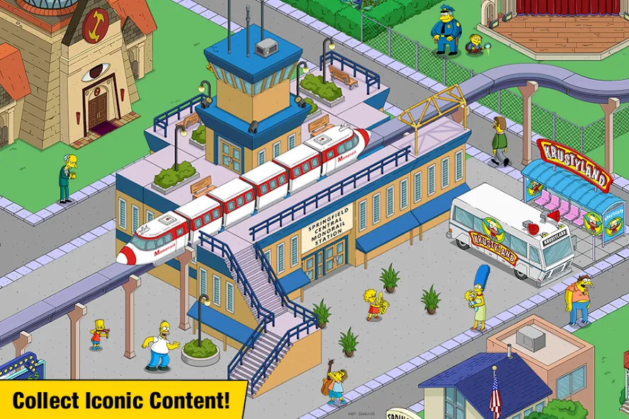 The Simpsons™:  Tapped Out (Зе Симпсонс)  [МОД Mega Pack] Screenshot 3