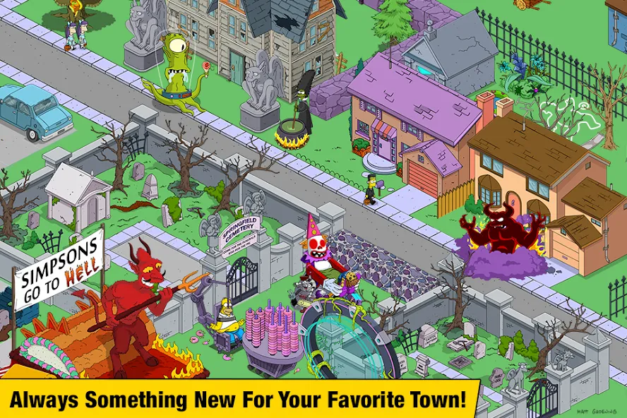 The Simpsons™:  Tapped Out (Зе Симпсонс)  [МОД Mega Pack] Screenshot 4