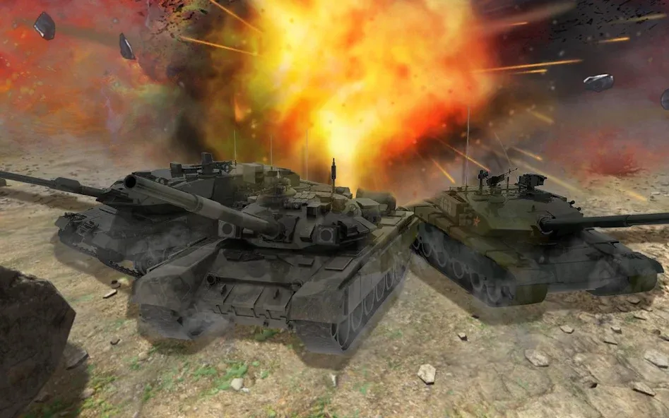 Real Tank Battle : War Machine (Реальное танковое сражение)  [МОД Меню] Screenshot 4