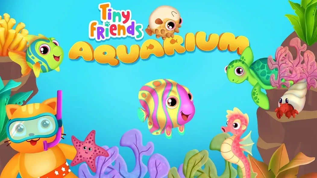 Baby Aquarium - Fish game  [МОД Бесконечные монеты] Screenshot 4