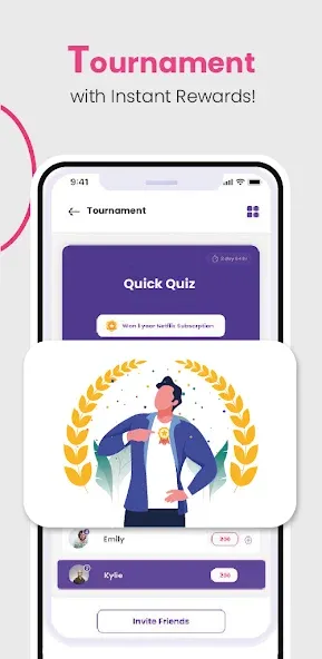 QuizGiri- Live Quiz & Trivia (КвизГири)  [МОД Бесконечные деньги] Screenshot 1