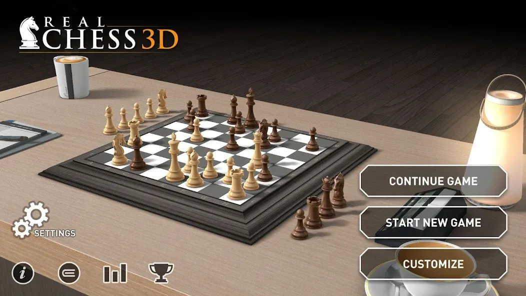 Real Chess 3D (Реал Чесс 3Д)  [МОД Бесконечные монеты] Screenshot 3