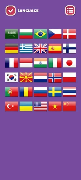 Country Flags World Quiz Game  [МОД Все открыто] Screenshot 4