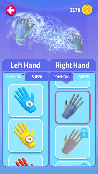 Elemental Gloves - Magic Power (Элементальные перчатки)  [МОД Все открыто] Screenshot 4