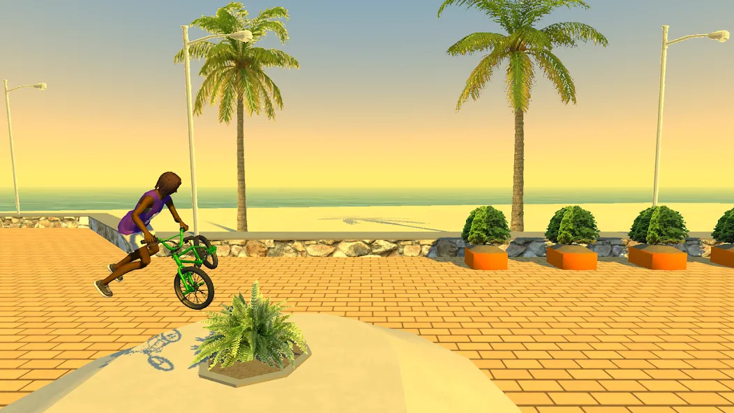 Street Lines: BMX (Стрит Лайнз)  [МОД Все открыто] Screenshot 1