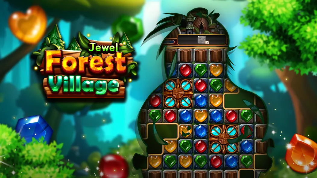 Jewel Forest Village (Джуэл Форест Виллидж)  [МОД Все открыто] Screenshot 5