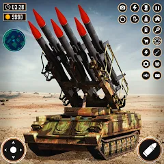 Скачать взлом Tank Battle Army Games 2023  [МОД Menu] - стабильная версия apk на Андроид