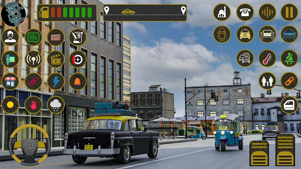 Indian Taxi Simulator car Game (Индийский такси симулятор автомобиля Игра)  [МОД Все открыто] Screenshot 5