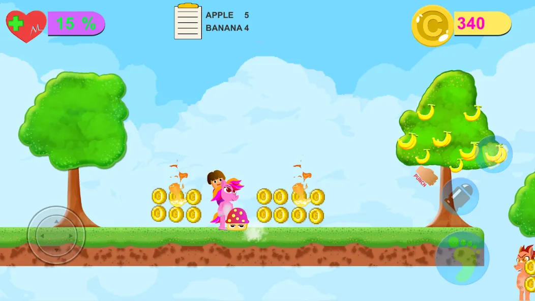 Dora Riding Pony Escape Jungle (Дора на Пони Едет из Джунглей)  [МОД Бесконечные деньги] Screenshot 3