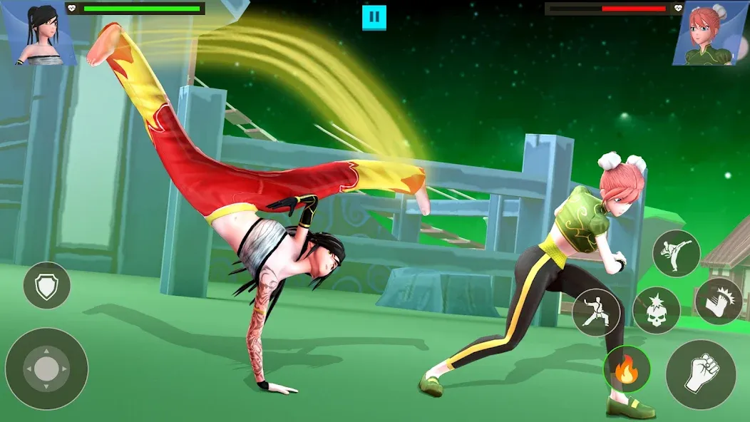 Anime Fighting Game (Аниме Файтинг Гейм)  [МОД Unlocked] Screenshot 4