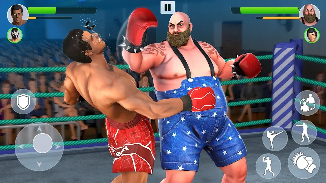 Boxing Heros: Fighting Games (Тэг Боксинг Игры)  [МОД Mega Pack] Screenshot 2