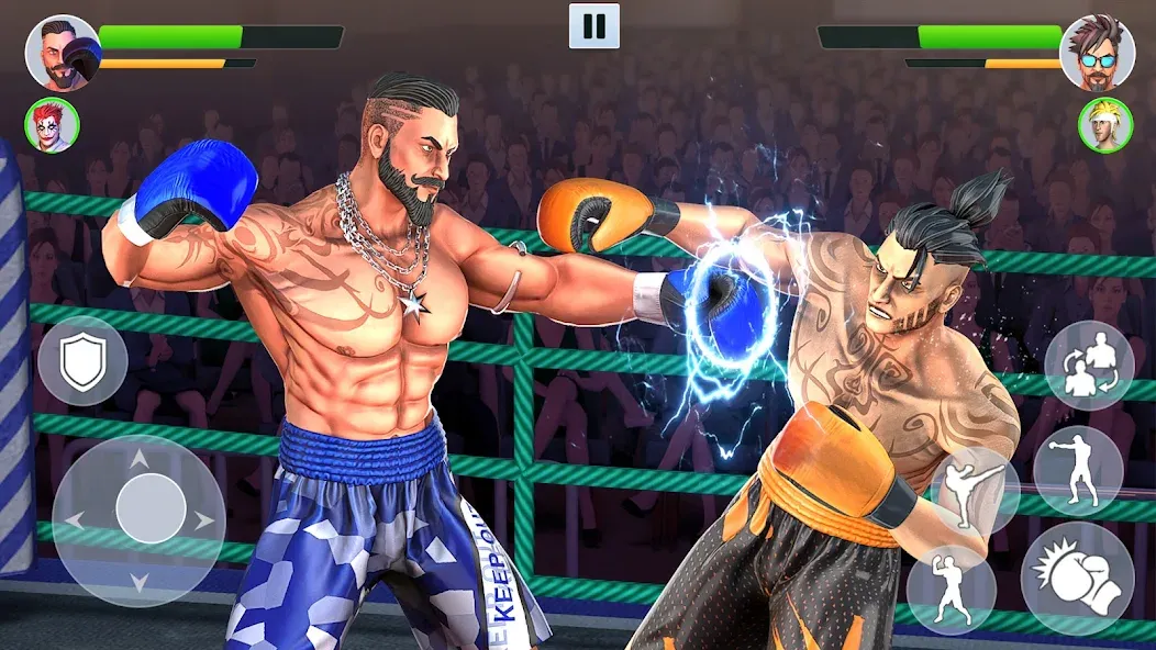 Boxing Heros: Fighting Games (Тэг Боксинг Игры)  [МОД Mega Pack] Screenshot 3