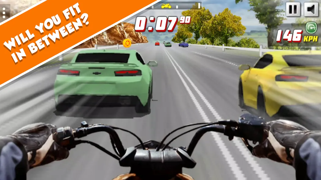 Highway Rider Extreme - 3D Mot (Хайвей Райдер Экстрим)  [МОД Unlocked] Screenshot 2