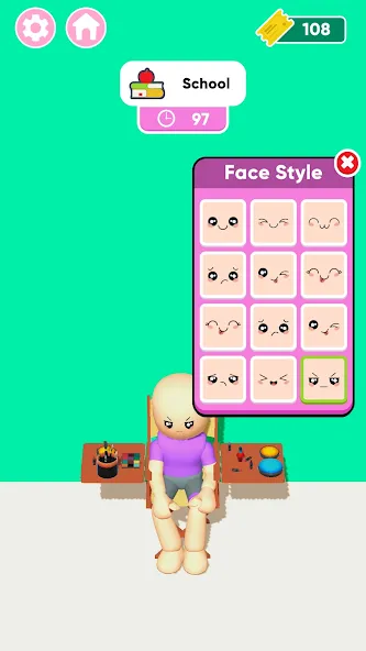 Famous Fashion - Dress Up Game (Фэймос Фэшн)  [МОД Unlimited Money] Screenshot 5