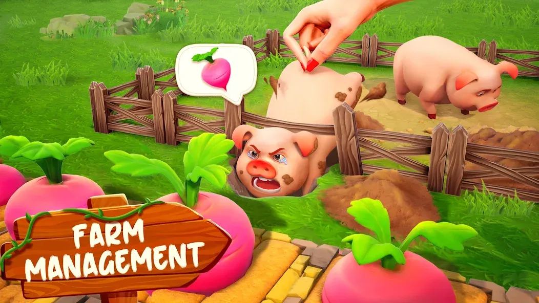 Family Farm Adventure (Семейное фермерское приключение)  [МОД Unlocked] Screenshot 4