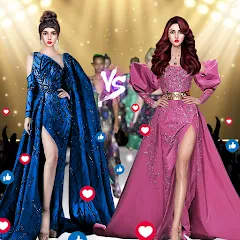 Скачать взломанную Fashion Show: Dress up Games (Фэшн Шоу)  [МОД Unlocked] - полная версия apk на Андроид