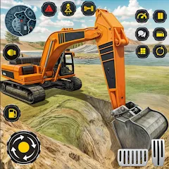 Скачать взлом Heavy Excavator Simulator PRO (Хеви Экскавейтор Симулятор ПРО)  [МОД Меню] - полная версия apk на Андроид