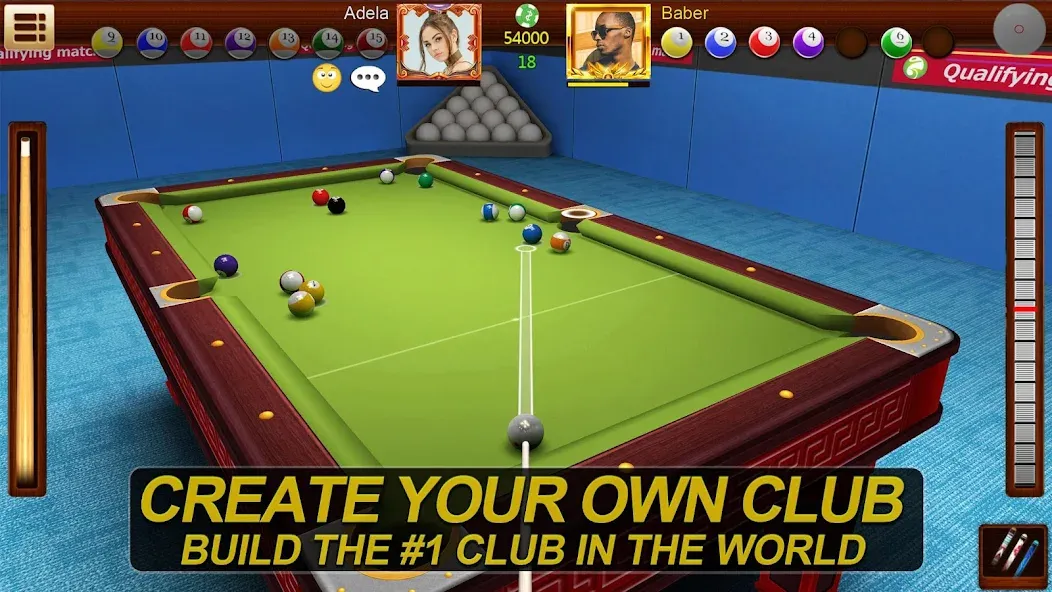 Real Pool 3D Online 8Ball Game (Реал Пул 3Д Онлайн 8Бол Гейм)  [МОД Бесконечные деньги] Screenshot 2