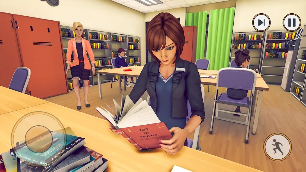 High School Teacher Simulator  [МОД Много монет] Screenshot 4