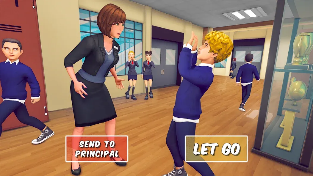 High School Teacher Simulator  [МОД Много монет] Screenshot 5