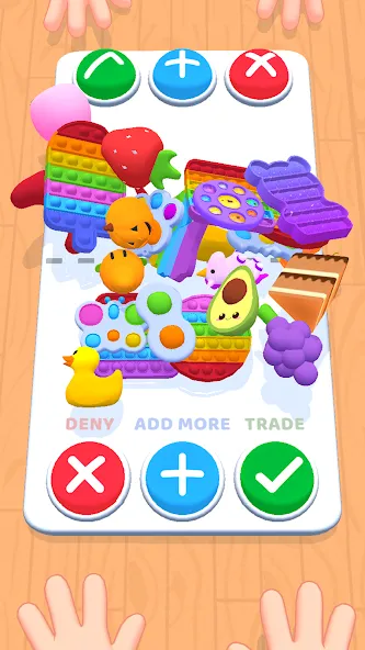 Fidget Toys Trading・Pop It 3D (Фиджет Тойс Трейдинг)  [МОД Бесконечные деньги] Screenshot 1