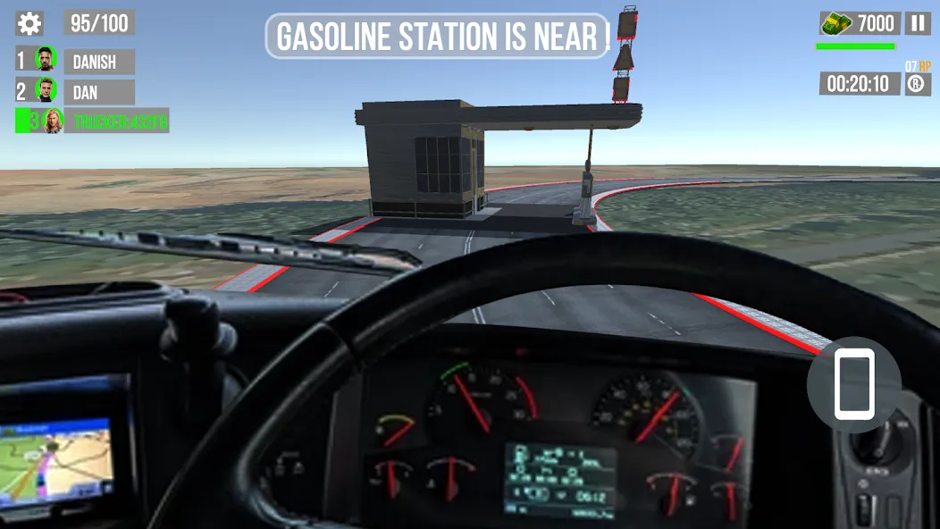 Euro Truck Gas Station Games  [МОД Меню] Screenshot 3