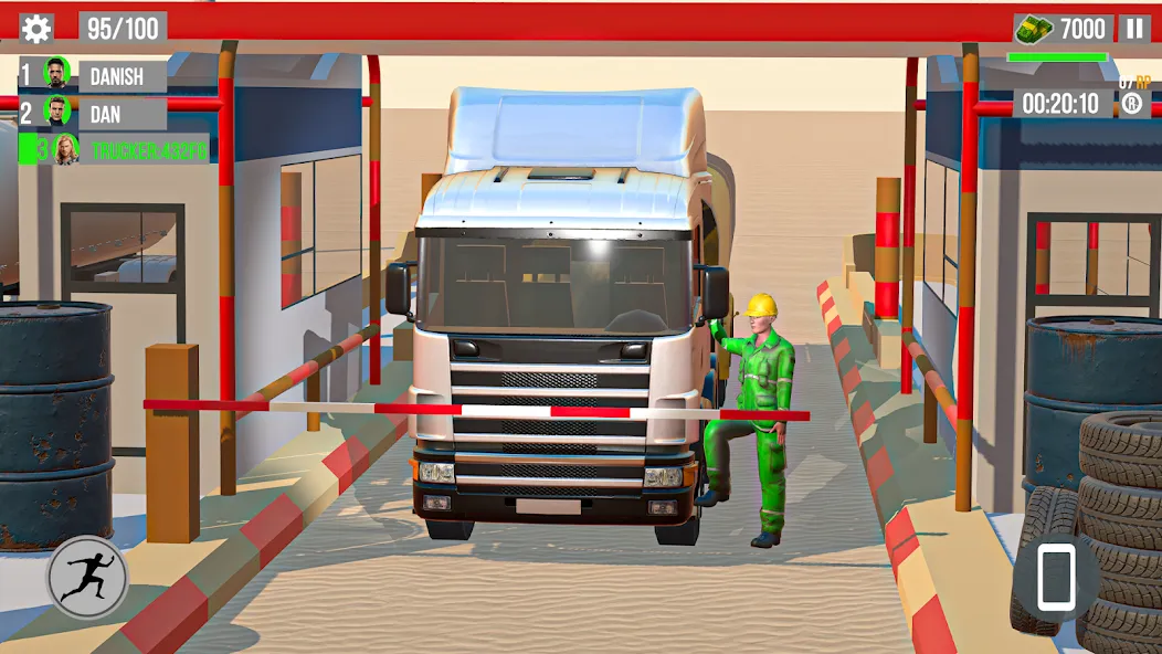 Euro Truck Gas Station Games  [МОД Меню] Screenshot 5