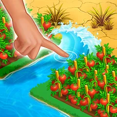 Взломанная Farm Town - Family Farming Day (Фарм Таун)  [МОД Меню] - последняя версия apk на Андроид