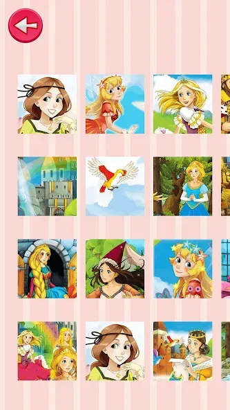 Princess Girls Puzzles - Kids  [МОД Много монет] Screenshot 3