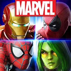 Взломанная MARVEL Strike Force: Squad RPG (Марвел Страйк Форс)  [МОД Unlocked] - последняя версия apk на Андроид