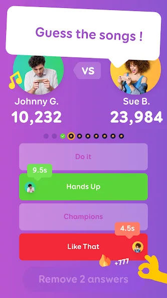 SongPop® - Guess The Song (СонгПоп)  [МОД Mega Pack] Screenshot 1