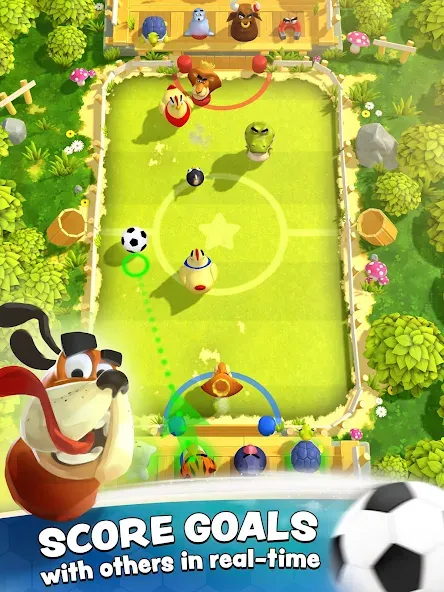 Rumble Stars Football (Рамбл Старс)  [МОД Menu] Screenshot 1