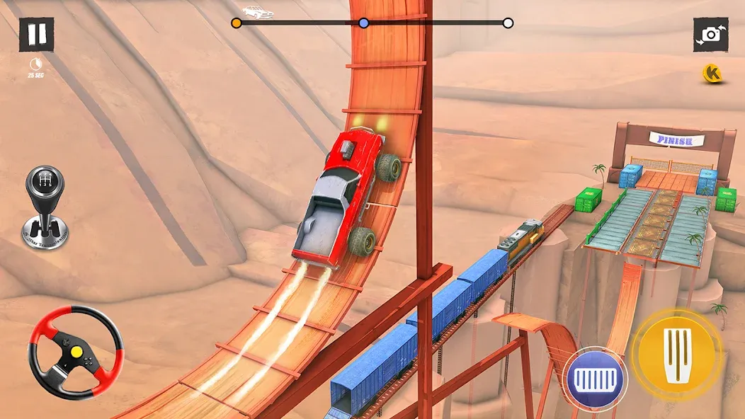 Car Stunt Games 3D Car Games  [МОД Menu] Screenshot 5