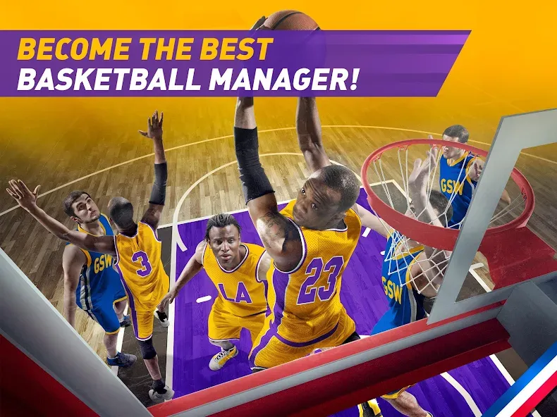 Basketball Fantasy Manager NBA  [МОД Все открыто] Screenshot 2