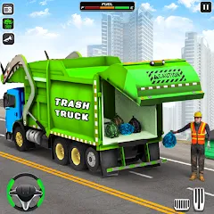 Скачать взлом Trash Truck Games Simulator 3D  [МОД Mega Pack] - стабильная версия apk на Андроид