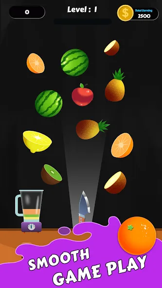 Fruit Cut Master - Crazy Slash (Фрут Кат Мастер)  [МОД Бесконечные монеты] Screenshot 1