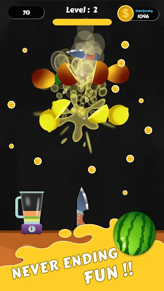 Fruit Cut Master - Crazy Slash (Фрут Кат Мастер)  [МОД Бесконечные монеты] Screenshot 4