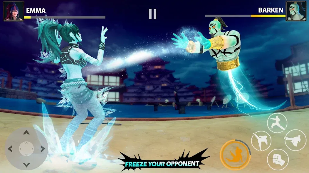 Ninja Clash: Karate Fighters (Ниндзя Мастер)  [МОД Menu] Screenshot 3