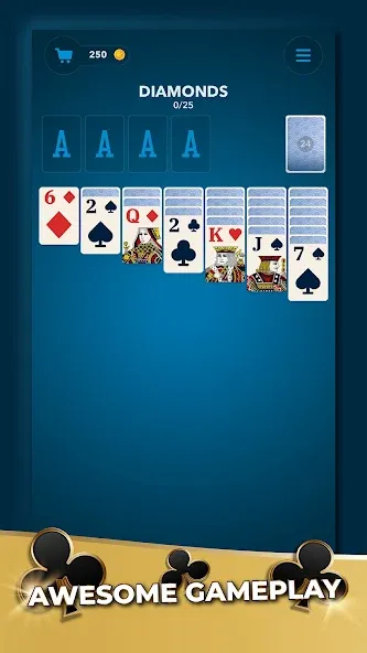 Solitaire Guru: Card Game  [МОД Бесконечные деньги] Screenshot 2