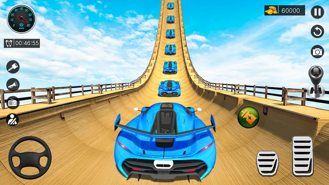 Ramp Car Game - Car Stunt (Рамп Кар Гейм)  [МОД Много монет] Screenshot 1