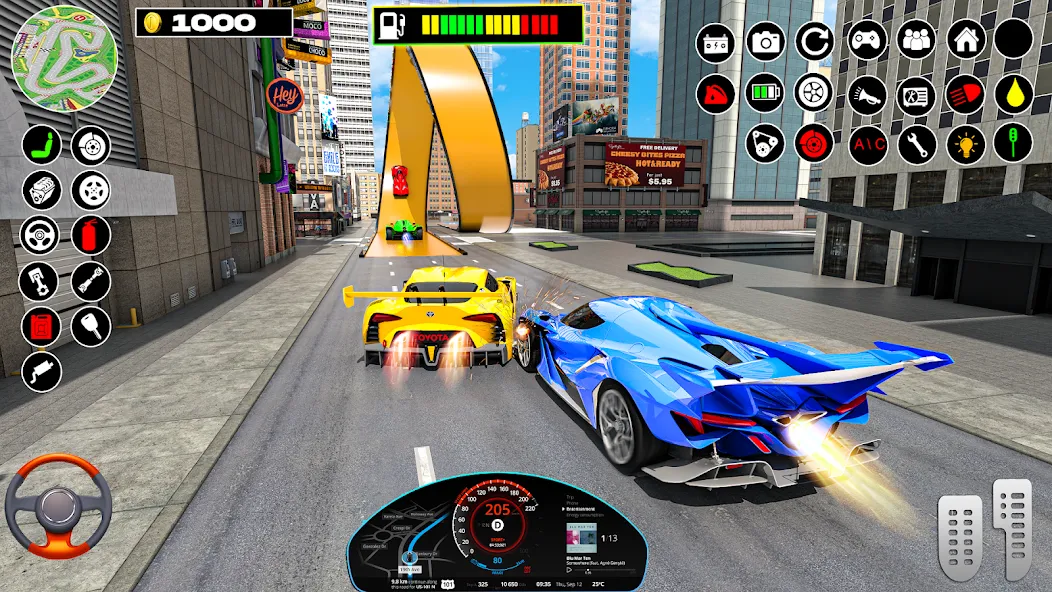 Rampa Car Game: GT Car stunts (Мега Рэмпс)  [МОД Много монет] Screenshot 4