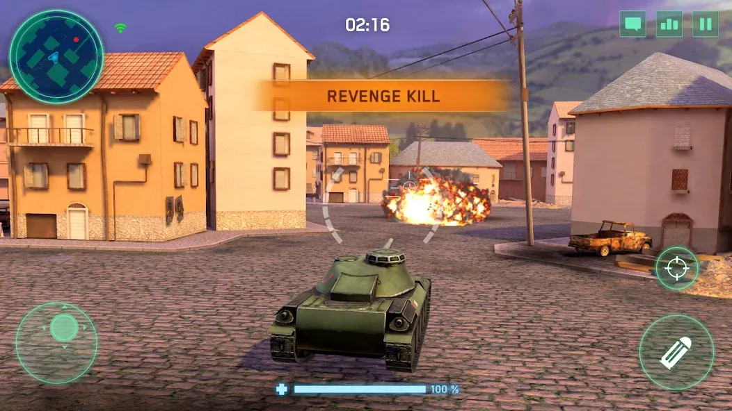 War Machines：Tanks Battle Game (Вар Машины)  [МОД Все открыто] Screenshot 3