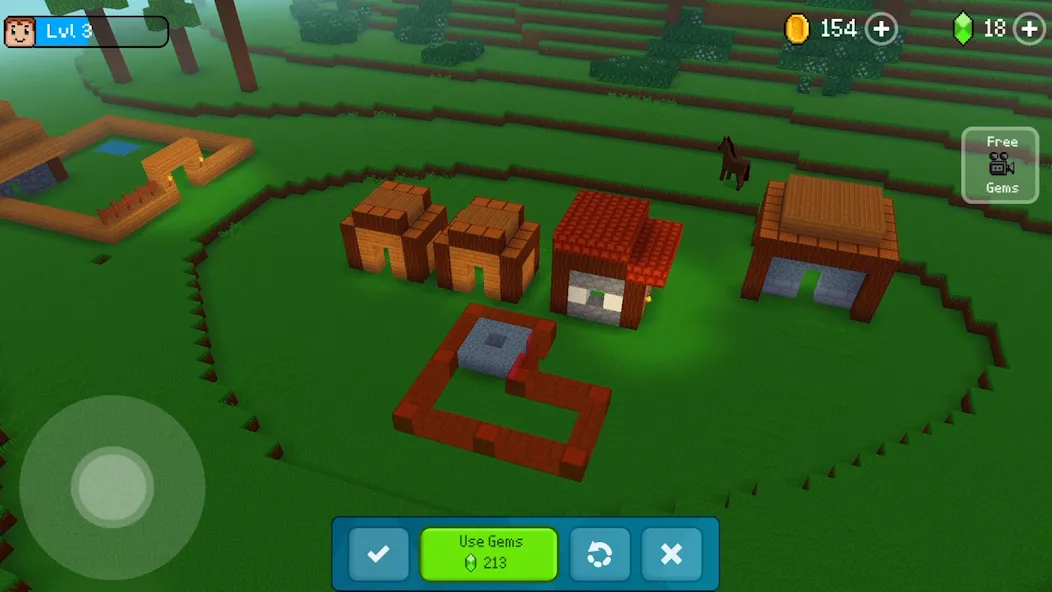 Block Craft 3D：Building Game  [МОД Бесконечные монеты] Screenshot 5