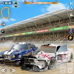 Скачать взлом Demolition Derby: Car Games  [МОД Много монет] - стабильная версия apk на Андроид